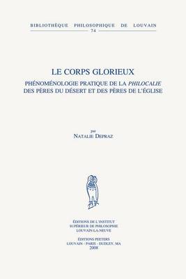 Book cover for Le Corps Glorieux