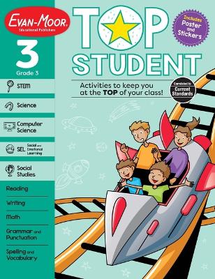 Cover of Top Student, Grade 3 Workbook