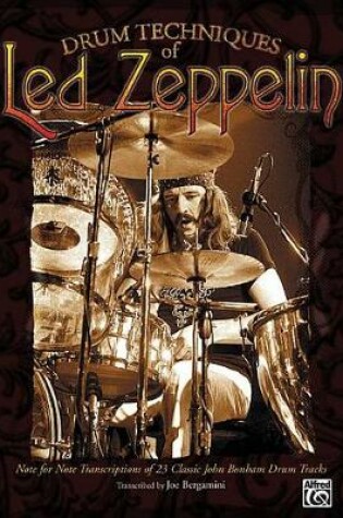 Cover of Drum Techniques of Led Zeppelin