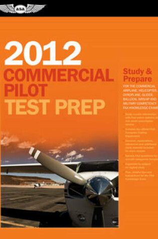Cover of Commercial Pilot Test Prep 2012