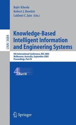 Cover of Knowledgebased Intelligent Information and Engineering Systems