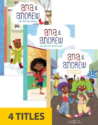 Book cover for Ana & Andrew (Spanish) (Set of 4)