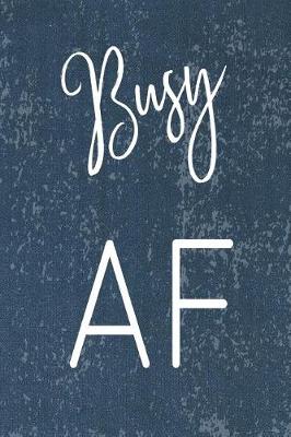 Book cover for Busy AF