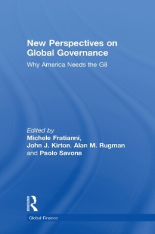 Cover of New Perspectives on Global Governance