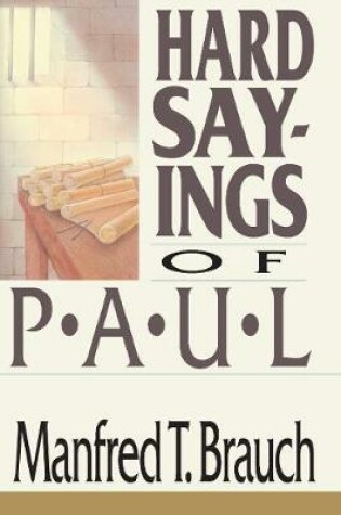 Cover of Hard Sayings of Paul