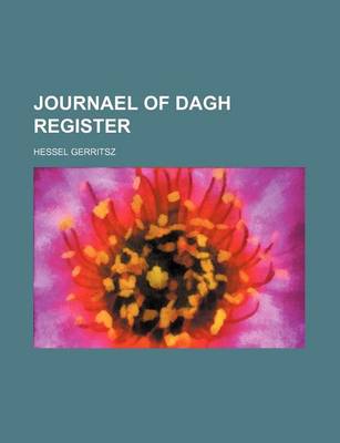 Book cover for Journael of Dagh Register