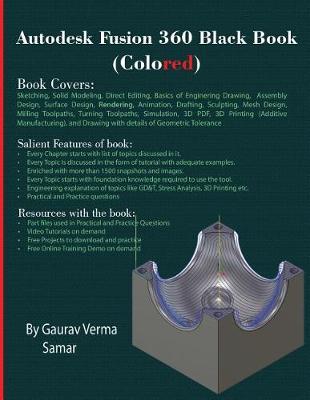 Book cover for Autodesk Fusion 360 Black Book (Colored)