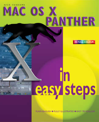 Book cover for Mac OS X Panther in Easy Steps