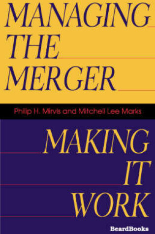 Cover of Managing the Merger