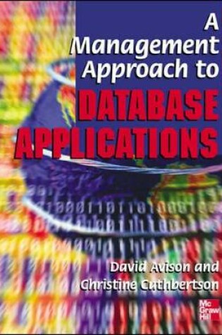 Cover of A Management Approach to Database Applications