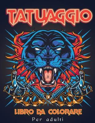 Book cover for Tatuaggio Libro da Colorare