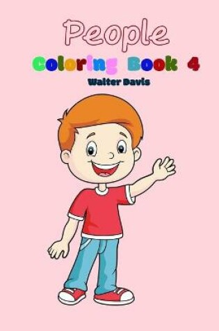 Cover of People Coloring Book 4