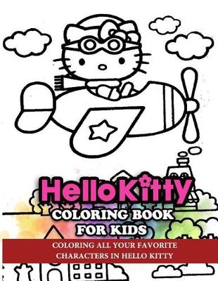 Book cover for Hello Kitty Coloring Book for Kids