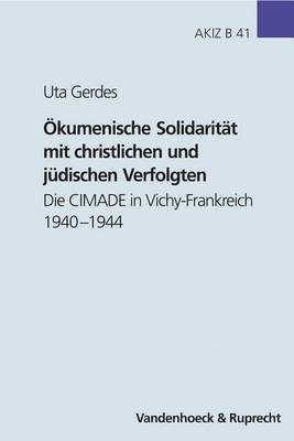 Book cover for Okumenische Solidaritat Mit Christlichen Und Judischen Verfolgten