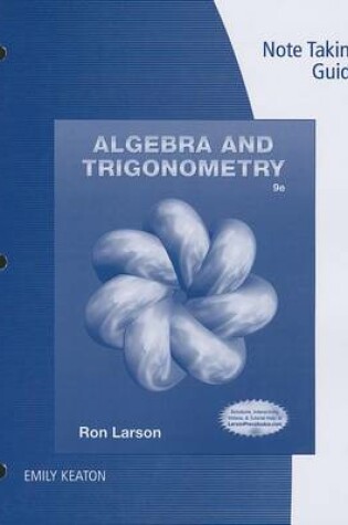 Cover of Note Taking Guide for Larson's Algebra & Trigonometry, 9th