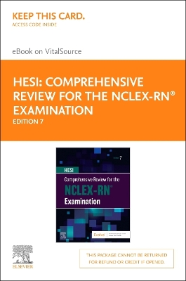 Book cover for Hesi Comprehensive Review for the Nclex-Rn(r) Examination - Elsevier eBook on Vitalsource (Retail Access Card)