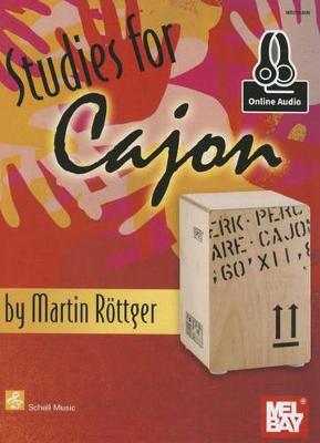 Cover of Studies For Cajon Book With Online Audio