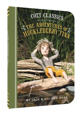 Book cover for Cozy Classics: The Adventures of Huckleberry Finn