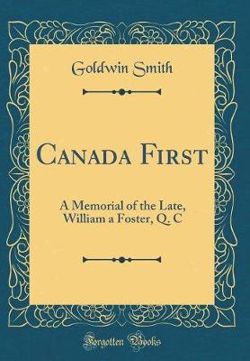 Book cover for Canada First