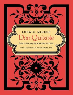 Cover of Don Quixote, Ballet in Five Acts by Marius Petipa - Piano Score