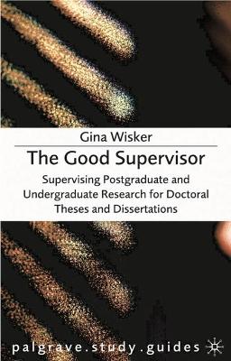 Book cover for The Good Supervisor