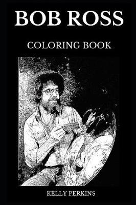 Cover of Bob Ross Coloring Book