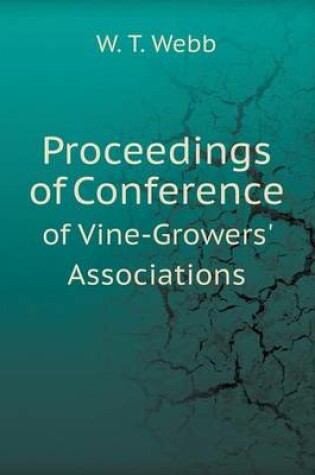 Cover of Proceedings of Conference of Vine-Growers' Associations