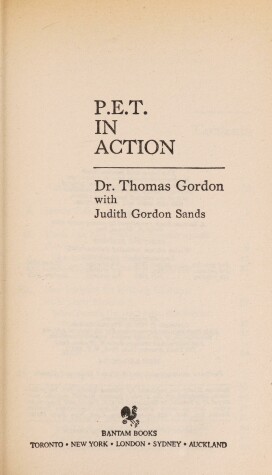 Book cover for P.E.T. in Action