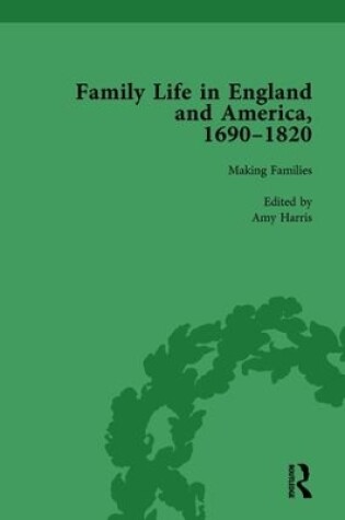 Cover of Family Life in England and America, 1690-1820, vol 2