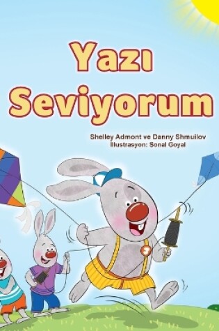 Cover of I Love Summer (Turkish Children's Book)