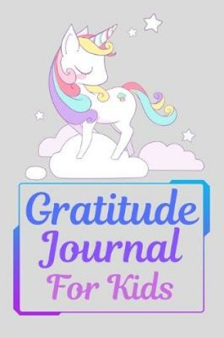 Cover of gratitude journal for kids