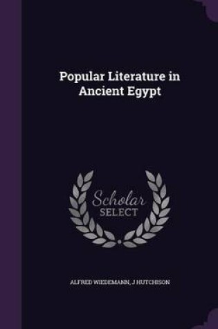 Cover of Popular Literature in Ancient Egypt