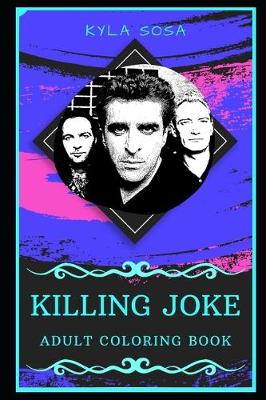 Book cover for Killing Joke Adult Coloring Book