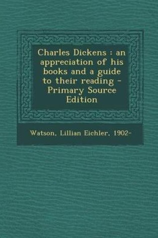 Cover of Charles Dickens