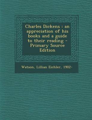 Book cover for Charles Dickens