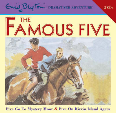 Cover of Famous Five on Mystery Moor and Famous Five on Kirrin Island Again