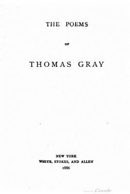 Book cover for The poems of Thomas Gray