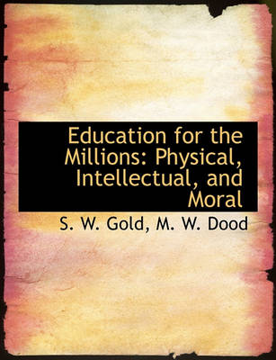 Book cover for Education for the Millions