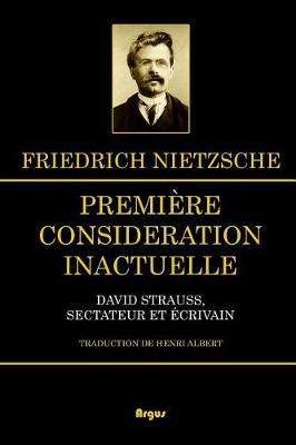 Book cover for Premi re Consid ration Inactuelle