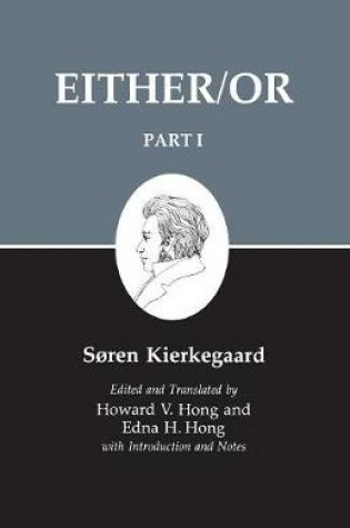 Cover of Kierkegaard's Writing, III, Part I