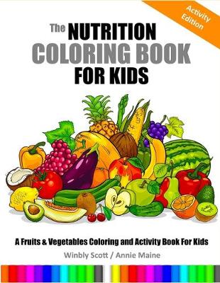 Book cover for The Nutrition Coloring Book for Kids