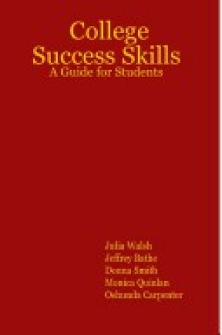 Cover of College Success Skills: A Guide for Students