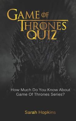 Book cover for Game of Thrones Quiz