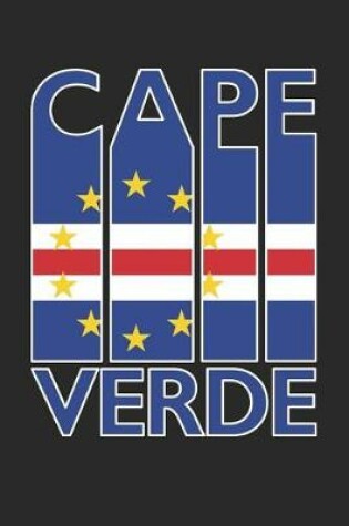 Cover of Vintage Cape Verde Notebook - Retro Cape Verde Planner - Cabo Verdean Flag Diary - Cape Verde Travel Journal