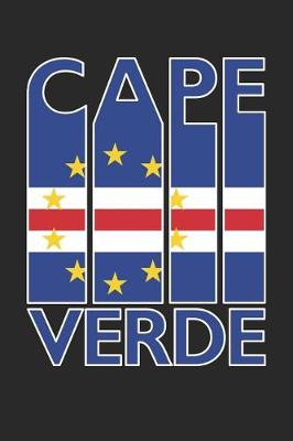 Book cover for Vintage Cape Verde Notebook - Retro Cape Verde Planner - Cabo Verdean Flag Diary - Cape Verde Travel Journal