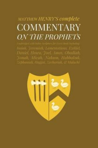 Cover of Commentary on the Prophets