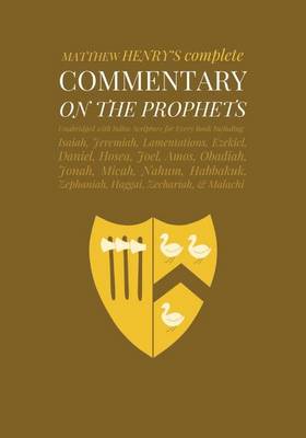 Book cover for Commentary on the Prophets