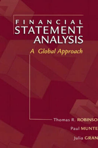 Cover of Financial Statement Analysis