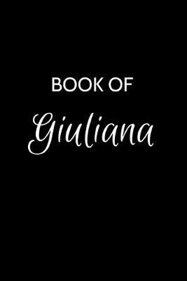 Book cover for Book of Giuliana