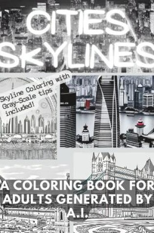 Cover of Cities Skylines A Coloring Book For Adults Generated By AI